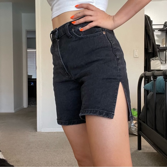 Abercrombie black dad shorts - Picture 4 of 4